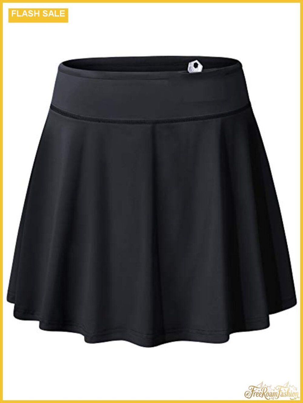 Women's Pleated Tennis Skort with Pockets High Waist Golf Running Active Skirt